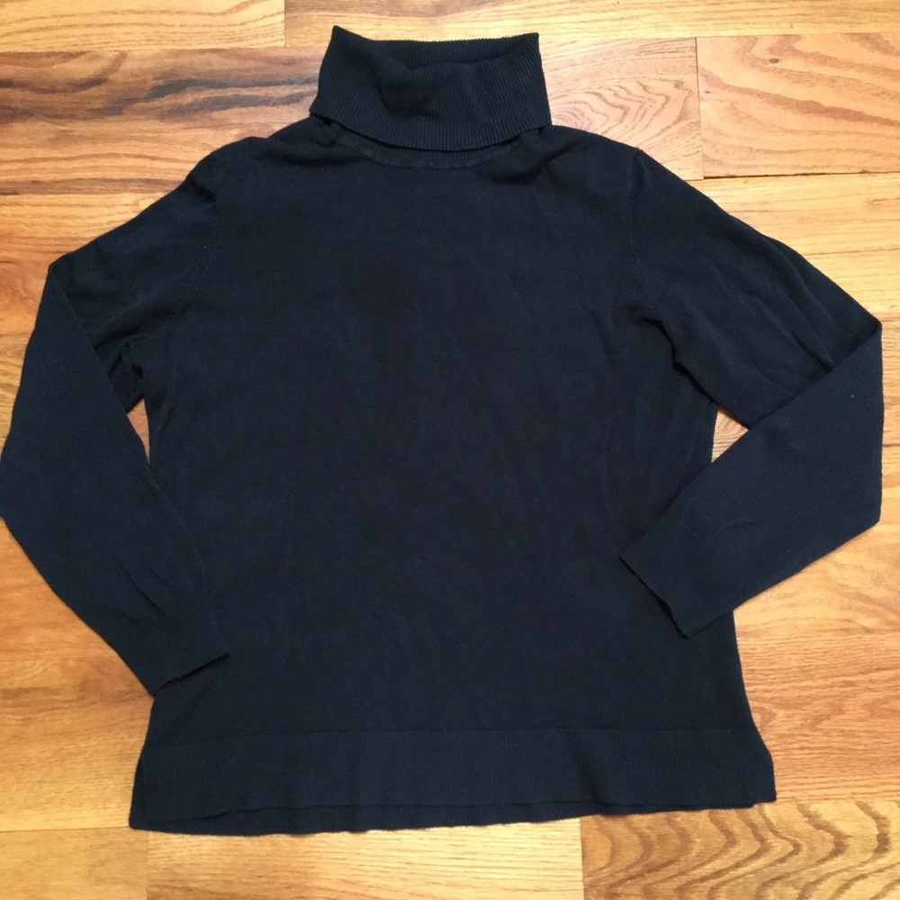 Dark Blue/Teal Turtleneck